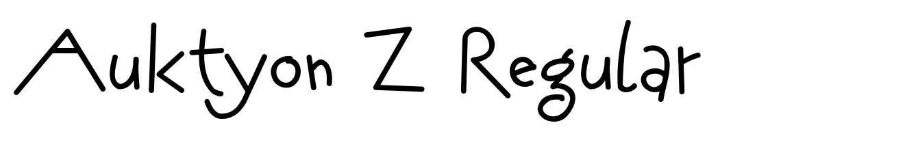 Auktyon Z Regular
